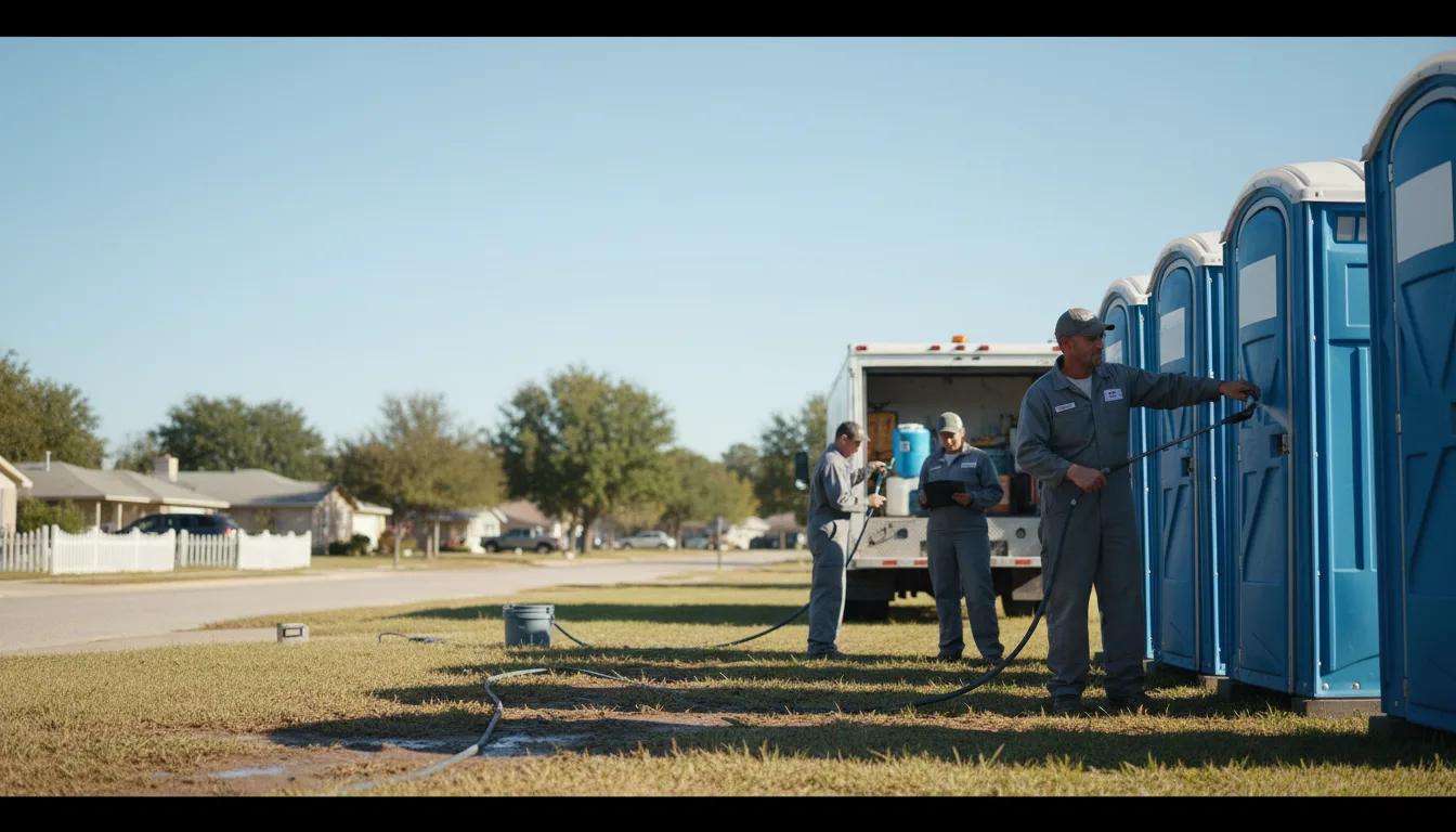 Long-Term Portable Toilet Rental in Aurora, SD near me